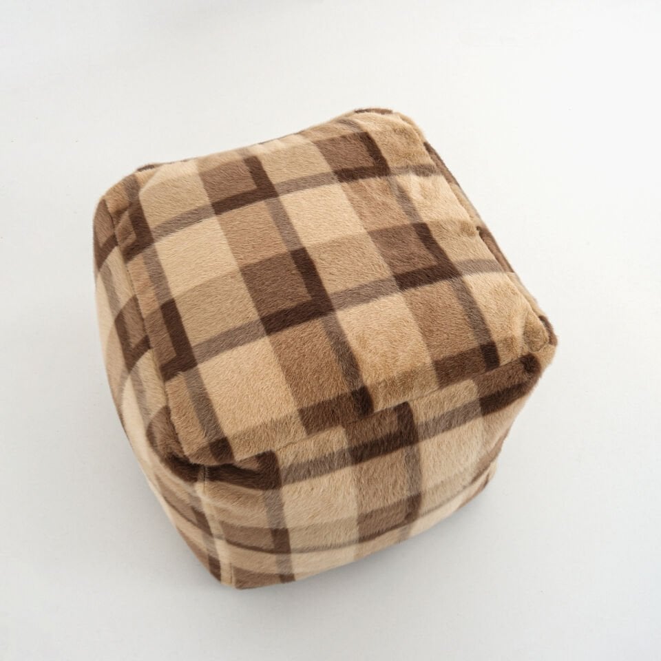 Plaid Kareli Puf