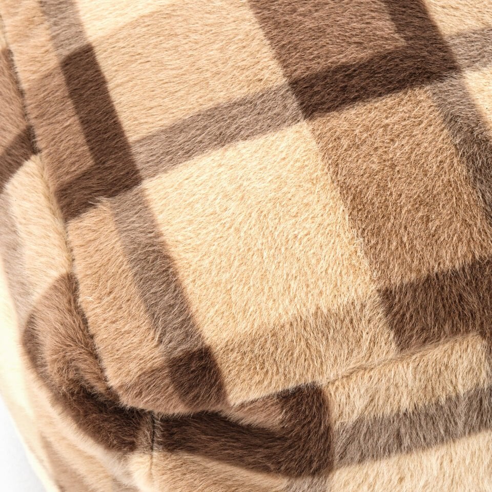 Plaid Kareli Puf